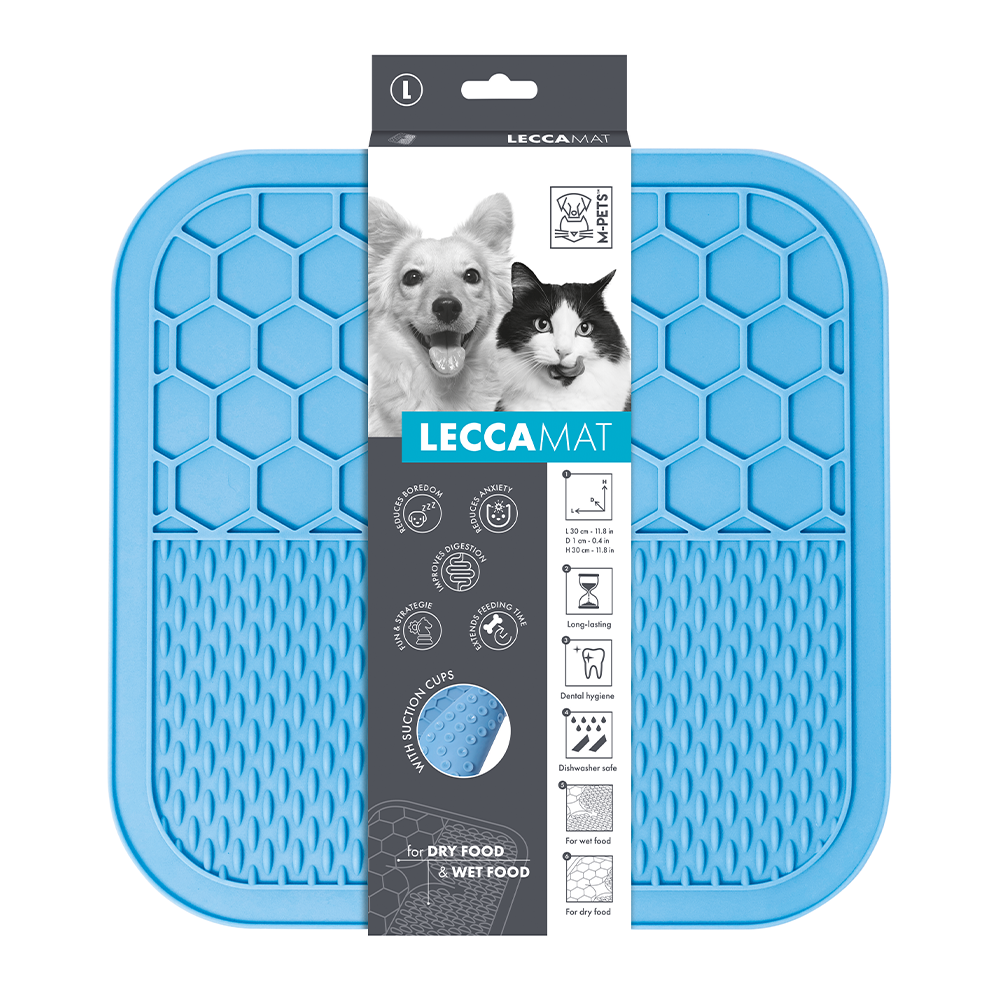 M-Pets Lecca Mat - Large - Blue
